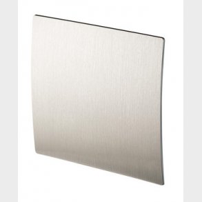 UNITE Frontpanel s�lv farvet look i buet design for system+ ventilator �100