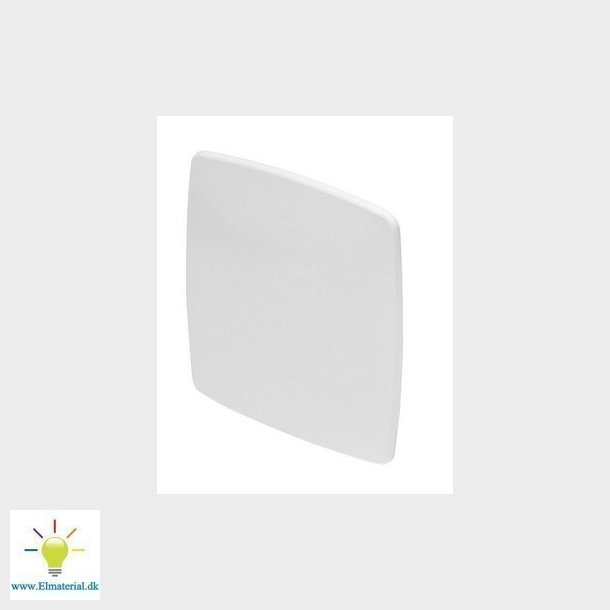 UNITE Frontpanel hvid afrundet for system+ ventilator 100