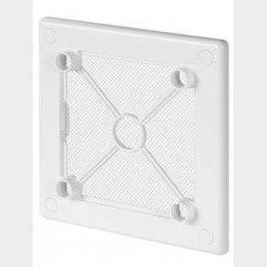 UNITE Ramme front hvid for system + paneler med insekt-net til passiv ventilation