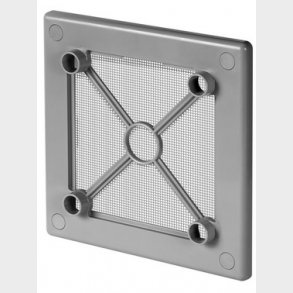 UNITE Ramme front gr� for system + paneler med insekt-net til passiv ventilation