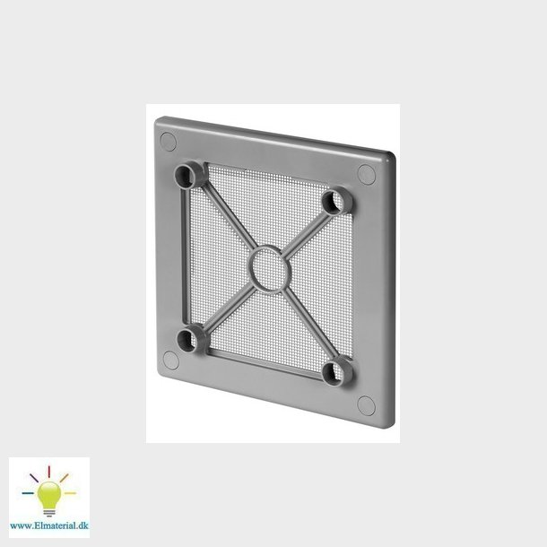 UNITE Ramme front gr for system + paneler med insekt-net til passiv ventilation