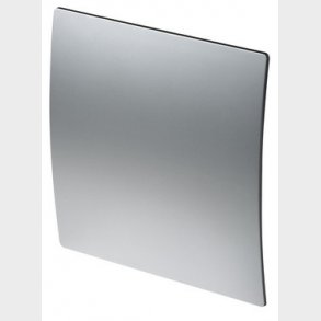 UNITE Frontpanel mat s�lv farvet look i buet design for system+ ventilator �100