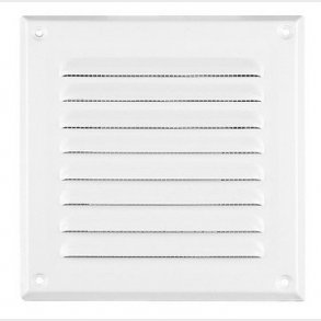 Unite ventilationsrist i metal MTA2B Hvid