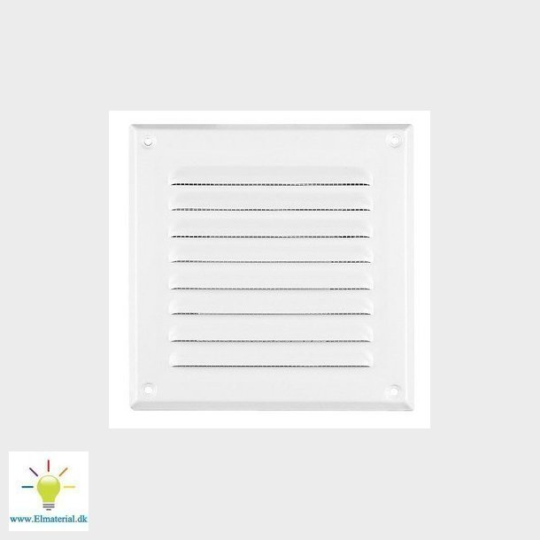 Unite ventilationsrist i metal MTA2B Hvid