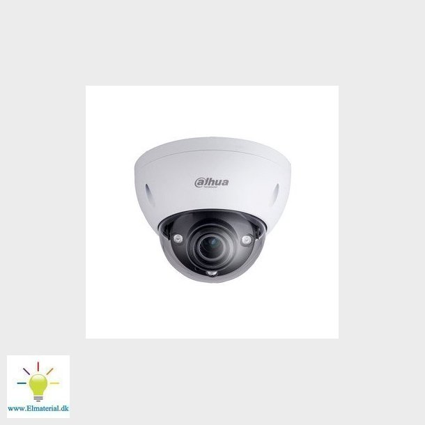 8MP Dome kamera vandalsikkert IP ePoE 50M IR 2,7-12mm motoriseret objektiv, IPC-HDBW5831E-ZE
