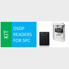 SPC OSDP Kit  SPCP432 + VR40 + SPC VR OSDP converter