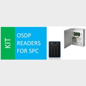 SPC OSDP Kit  SPCP433 + VR40 + SPC VR OSDP converter