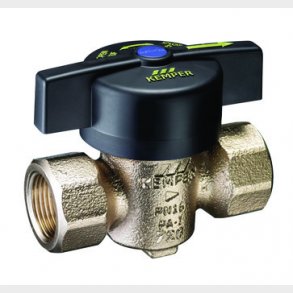 Kemper VAV kugleventil muffe/muffe 12