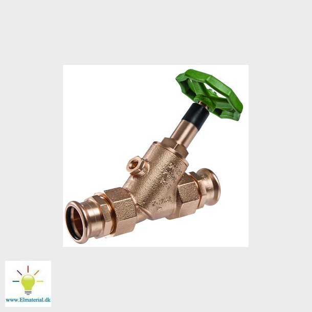 Kemper ECO fristrmsventil 15 mm rdgods