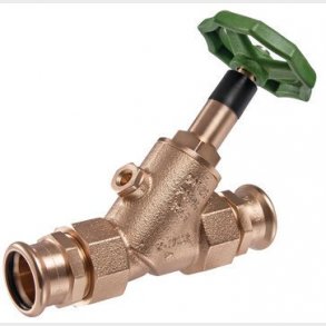 Kemper ECO fristr�msventil 18 mm r�dgods