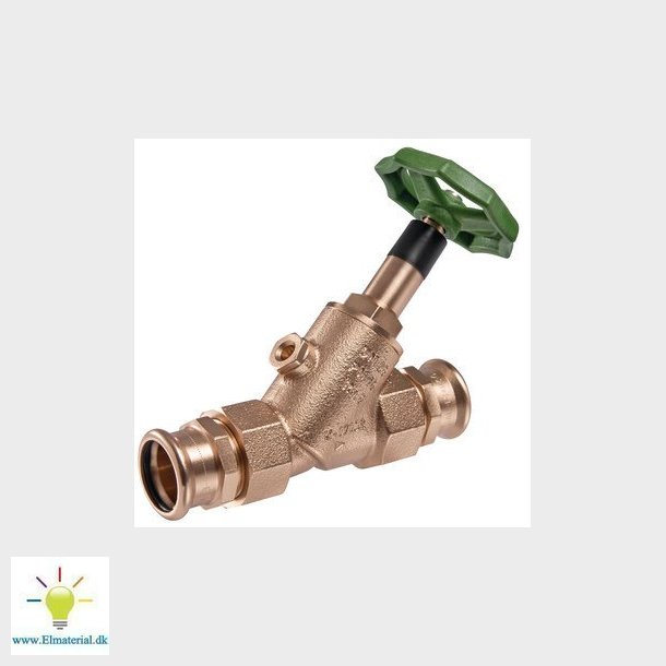 Kemper ECO fristrmsventil 28 mm rdgods