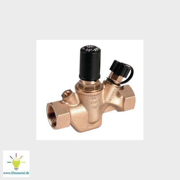 Kemper Multi-Therm termostatisk cirkulationsventil muffe/muffe 34" rdgods