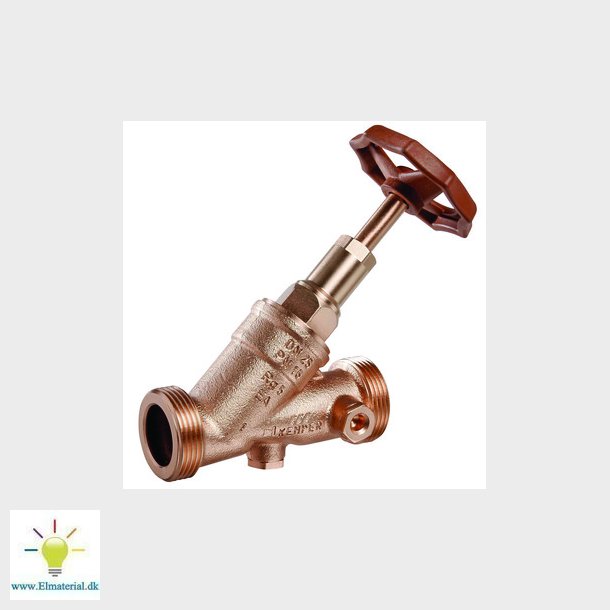 Kemper EA kombi-kontraventil nippel/nippel 12" PN10 rdgods