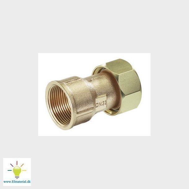 Kemper forskruning med 134" omlber og 112" muffe rdgods