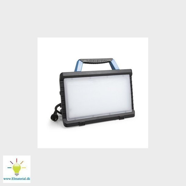 UNITE Arbejdslampe 45W/4000lm/4200K IP54 IK07 med 2 stk. 230V 13A-udtag