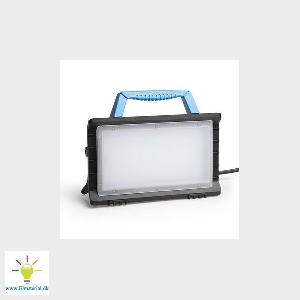 UNITE Arbejdslampe 24W/2000lm/4200K IP54 IK07 med USB og 230V 16A-udtag