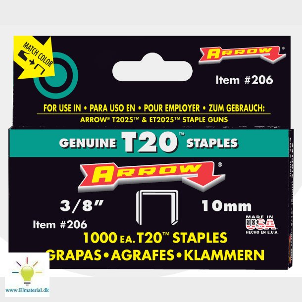 Hfteklamme Flad 8X10Mm (5000)