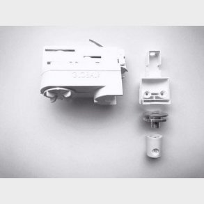 GLOBAL Adapterst XTSA68 Hvid med Aflastning