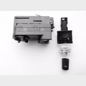 GLOBAL Adapterst XTSA68 Sort med Aflastning