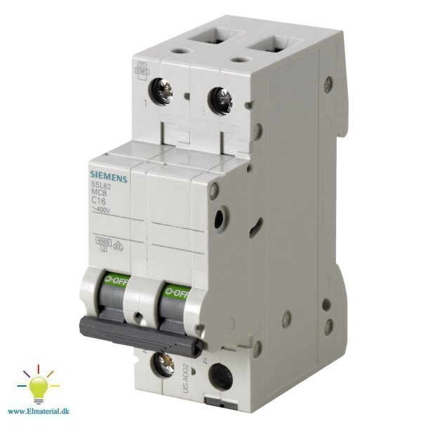 Automatsikring C 2A 2P 6Ka
