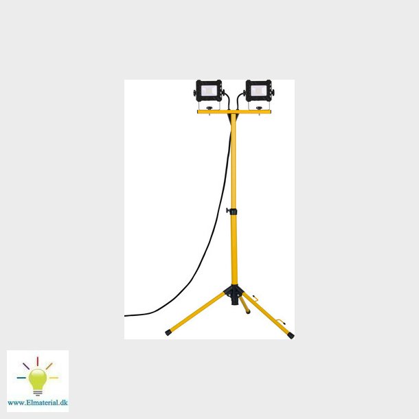 UNITE Arbejdslampe LED 2X10W inkl. Stativ