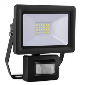 UNITE Projektr 1460lm 20W 4000K IP44 med PIR sensor