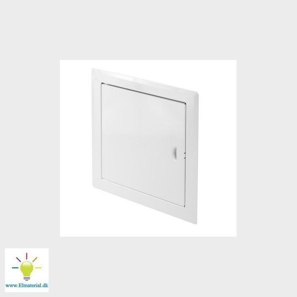 UNITE  Inspektionsdr 150x150 mm Hvid Metal