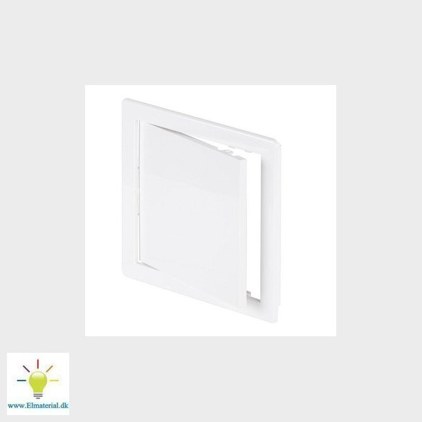 UNITE  Inspektionsdr 300x300 mm Hvid ABS plast