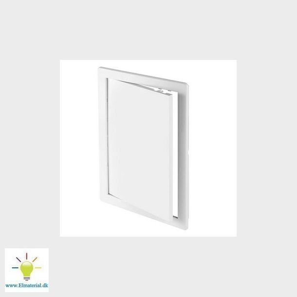 UNITE  Inspektionsdr 300x400 mm Hvid ABS plast