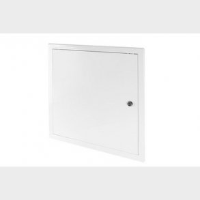 UNITE Inspektionsdr 445x445 mm Hvid ABS plast, UNITE-DT17Z