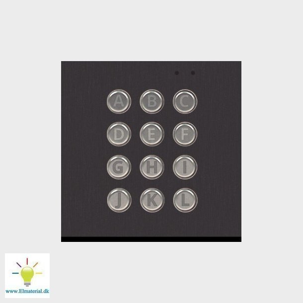 NEXA INOXSORT kodemodul med 123 NX3301B