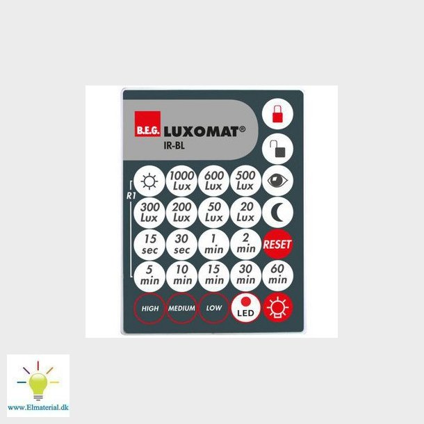 UNITE BL fjernbetjening