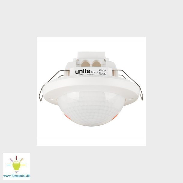 UNITE BL4-K 360&deg; indendrs bevgelsessensor hvid