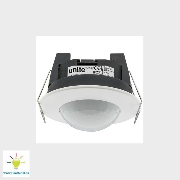 UNITE BL2 360&deg; indendrs loftmonteret bevgelsessensor hvid