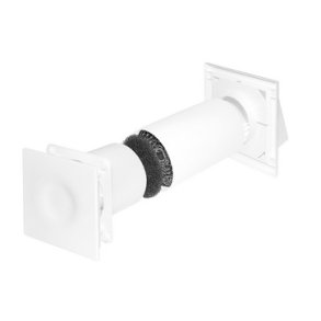 Unite ventilator med varmegevinding �125, komplet s�t  On/Off