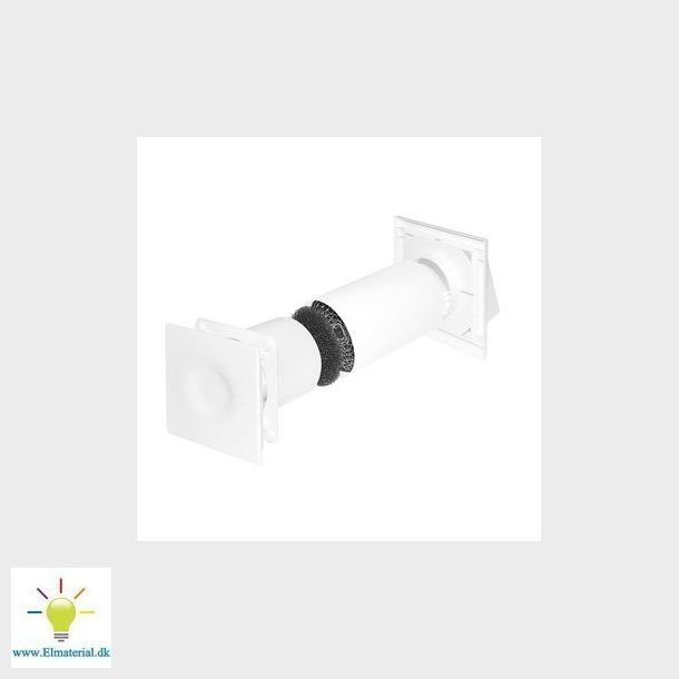 Unite ventilator med varmegevinding 125, komplet st  On/Off