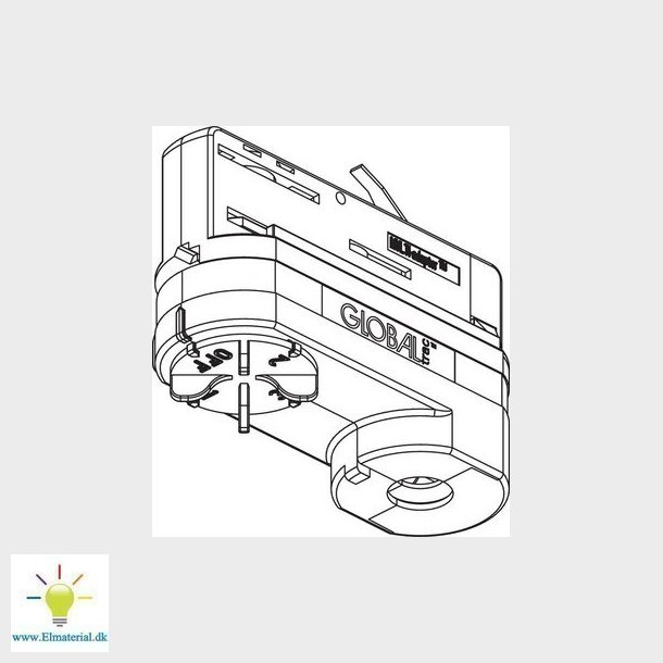GLOBAL Adapterst XTSA68 Sort
