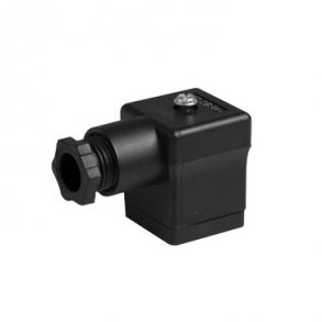 Stik sort DIN 43650-A