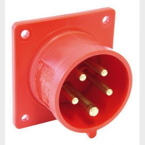 PCE CEE apparatstik flange 5P 16A 400V, 615-6F7