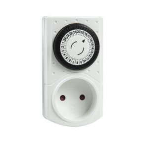 D�gnur mini timer mekanisk hvid