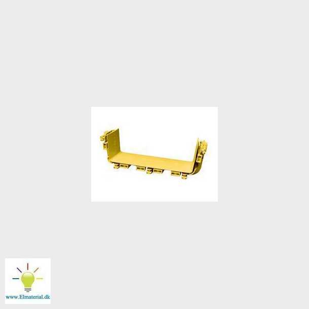 FiberGuide samlestykke 12x4" (300x100mm) gul