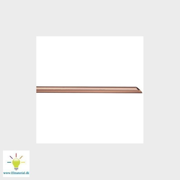 Kobberrr hrd 15 x 1,0 mm 2,0 m