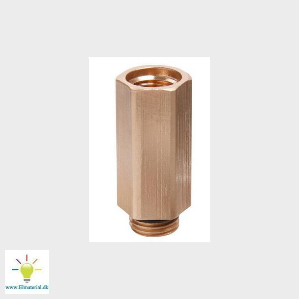 Kemper forlngerstykke 35 mm x 14" rdgods