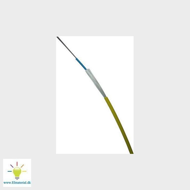 Fiberkabel 48x9/125 OS2 Loose tube kabel, inden/udendrs Farve: gul,  LSZH kappe
