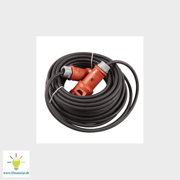Unite forlngerkabel 50m 5g16 CEE 5P 63A