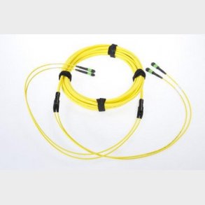 ULL TeraSPEED 2xMPO12F-2xMPO12F, 24-Fiber, LSZH, Gul, Metode A, 30M, Fanout = 84/152