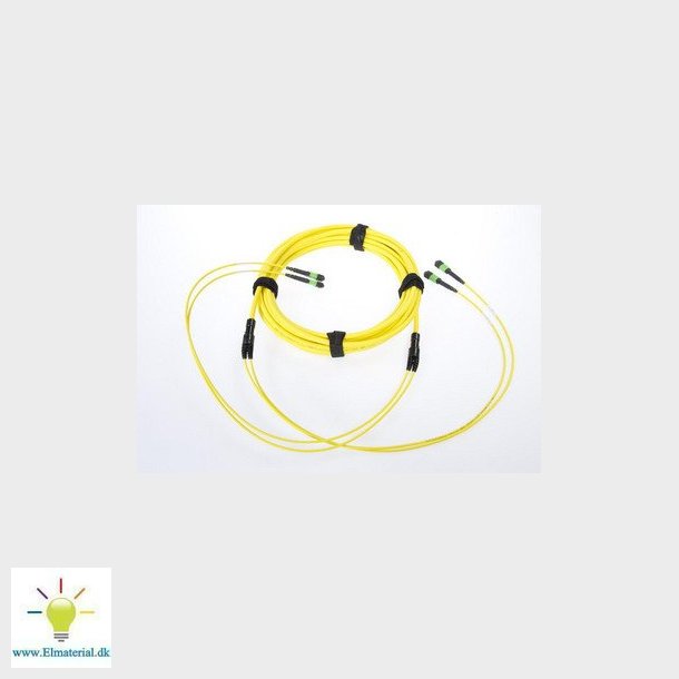ULL TeraSPEED 2xMPO12F-2xMPO12F, 24-Fiber, LSZH, Gul, Metode A, 40M, Fanout = 84/152