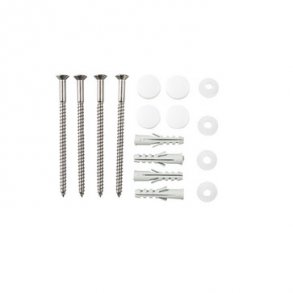 Monteringsskruer for toilet, st af 4 stk.