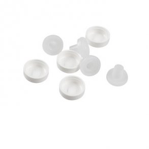 D�kkapper og skiver for toiletmontering, s�t af 4 stk.