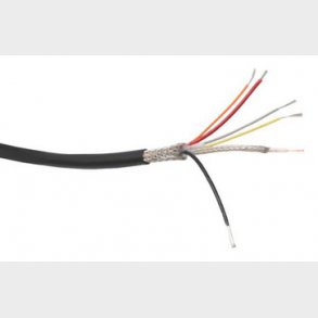 Coaxkabel Orlaco 6 leder (1xAWG26+3xAWG26+2xAWG22) halogenfri sort